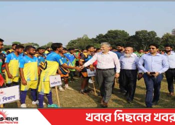 টাঙ্গাইল মাওলানা ভাসানী বিশ্ববিদ্যালয়ে আন্ত:বিভাগ ফুটবল টুর্নামেণ্টের উদ্বোধন