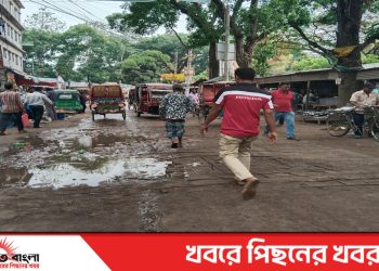 টাঙ্গাইল পৌরসভার বিভিন্ন রাস্তাঘাটের বেহাল দশা,জনদুর্ভোগ চরমে