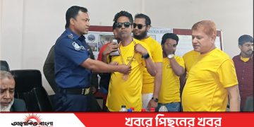 টাঙ্গাইল যমুনার বালুচরে সাংবাদিকদের প্রীতি ফুটবল ম্যাচ অনুষ্ঠিত