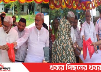 বারাকা সামাজিক উদ্যোগ সংগঠনের মাধ্যমে খাবার বিতরন