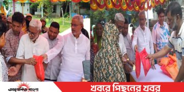 বারাকা সামাজিক উদ্যোগ সংগঠনের মাধ্যমে খাবার বিতরন