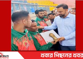বাংলাদেশ বক্সিং সমাপনী ট্রেনিং পুরস্কার পেলেন টাঙ্গাইলের কৃতি সন্তান নুরুজ্জামান