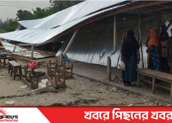 টাঙ্গাইলের সখীপুরে ঘর ভেঙে দিল বন বিভাগ